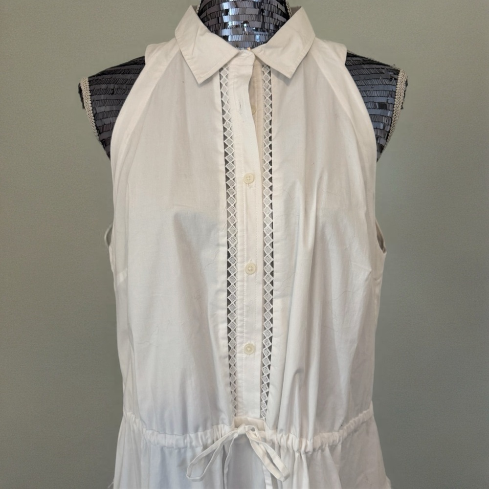 Banana Republic White Halter Mini Dress - Picture 4 of 13